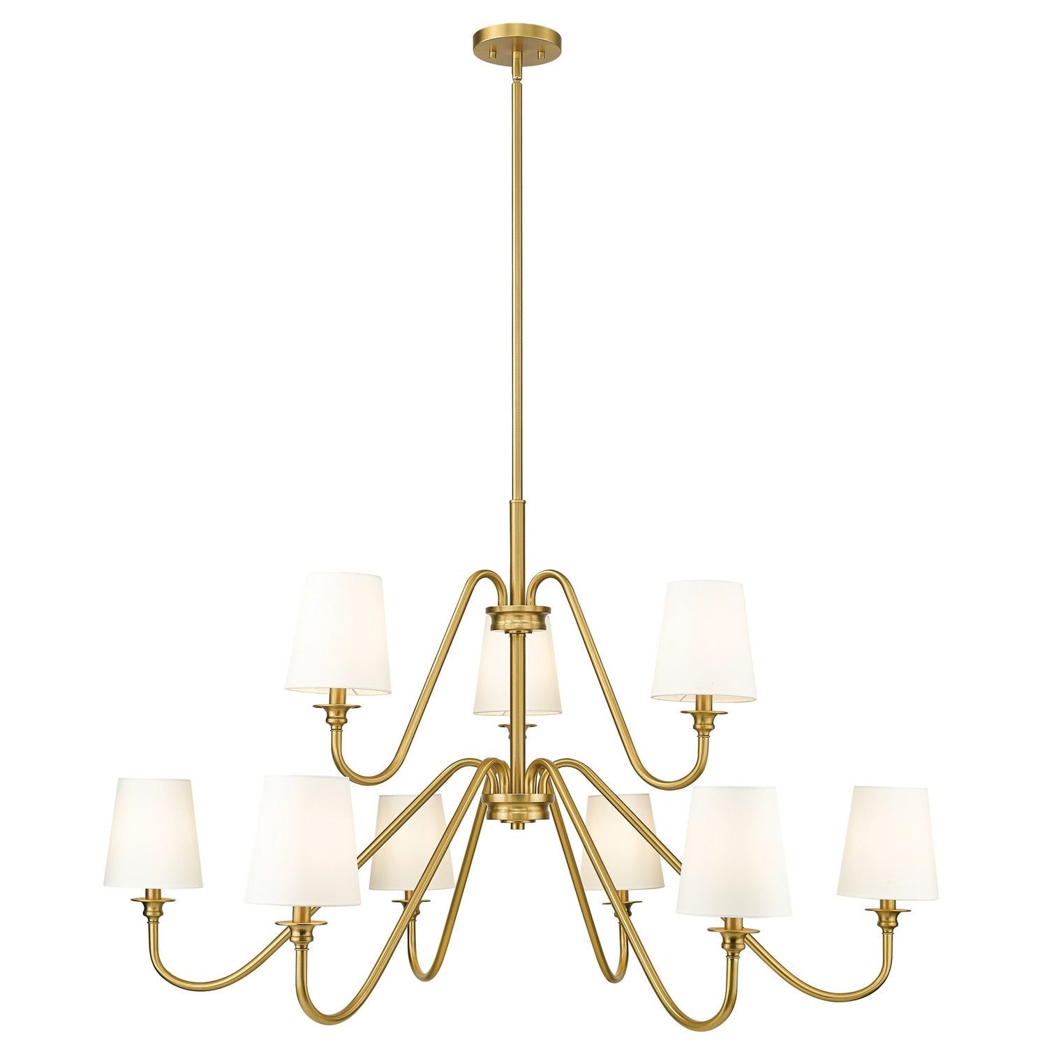 Z-Lite - 7509-9-46MGLD - Nine Light Chandelier - Gianna - Modern Gold