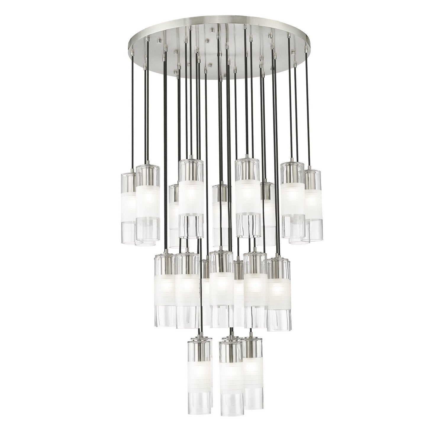 Z-Lite - 824P-27R-BN - 27 Light Chandelier - Alton - Brushed Nickel