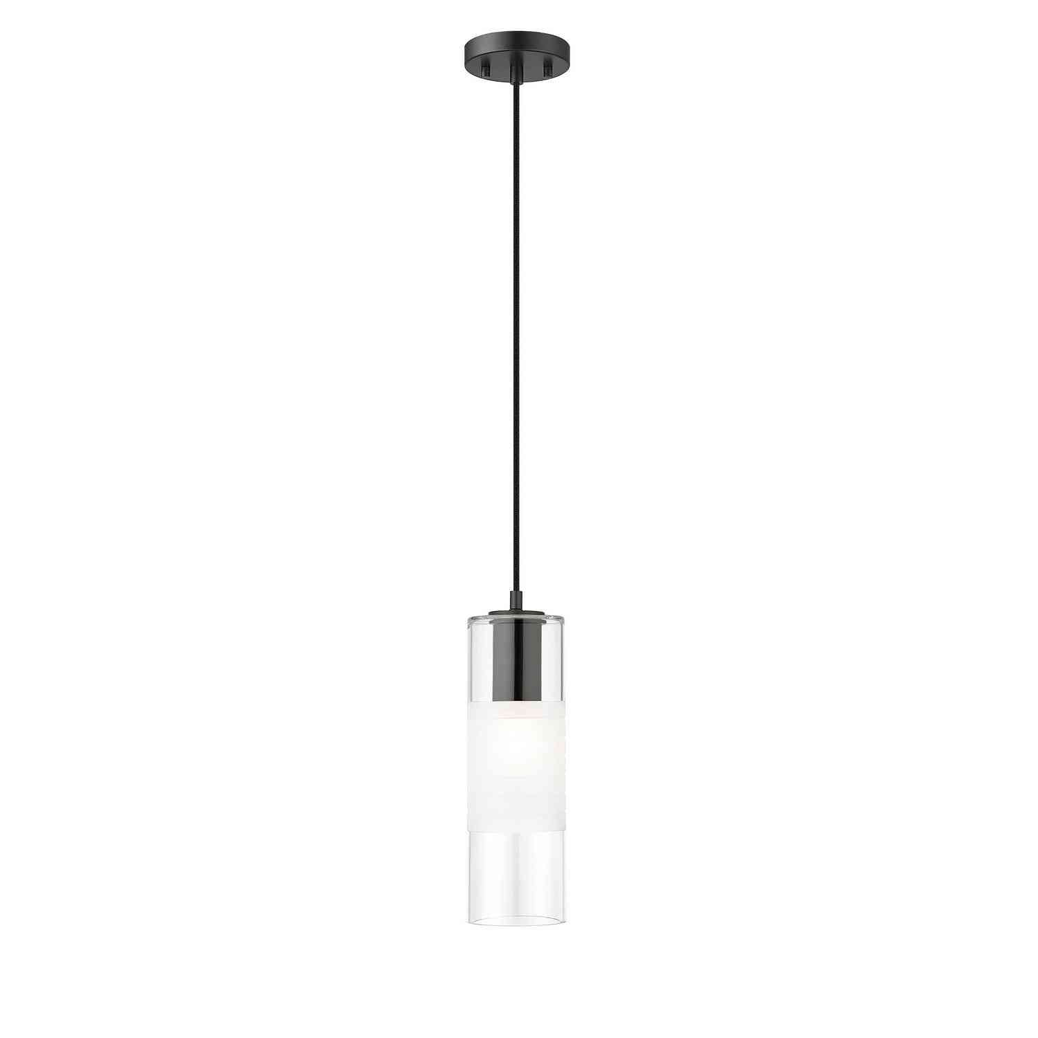 Z-Lite - 824P-MB - One Light Pendant - Alton - Matte Black
