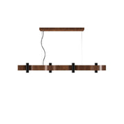 Accord Lighting - 1500.06 - 14 Light Pendant - Flow - Imbuia