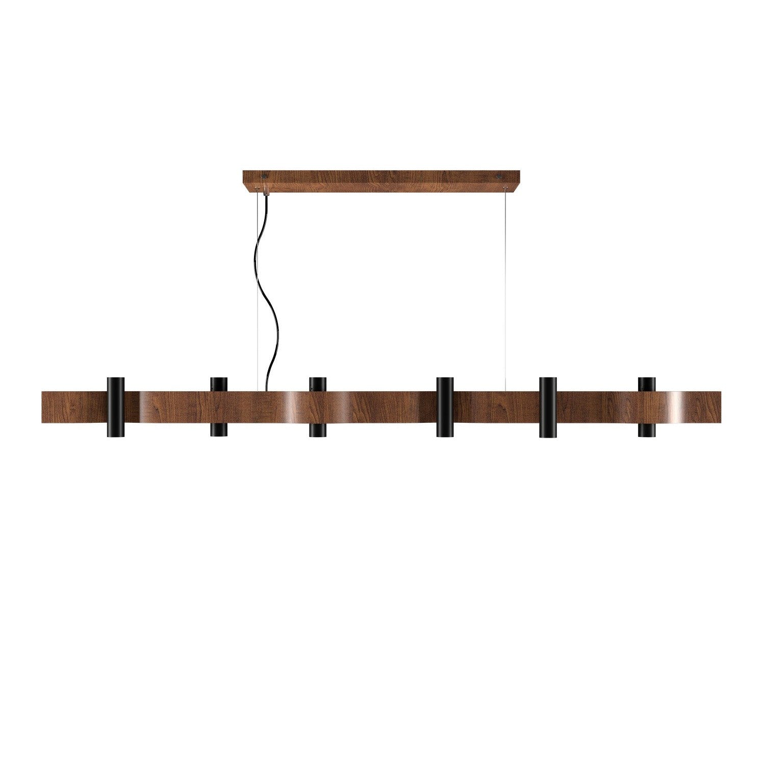 Accord Lighting - 1501.06 - 16 Light Pendant - Flow - Imbuia