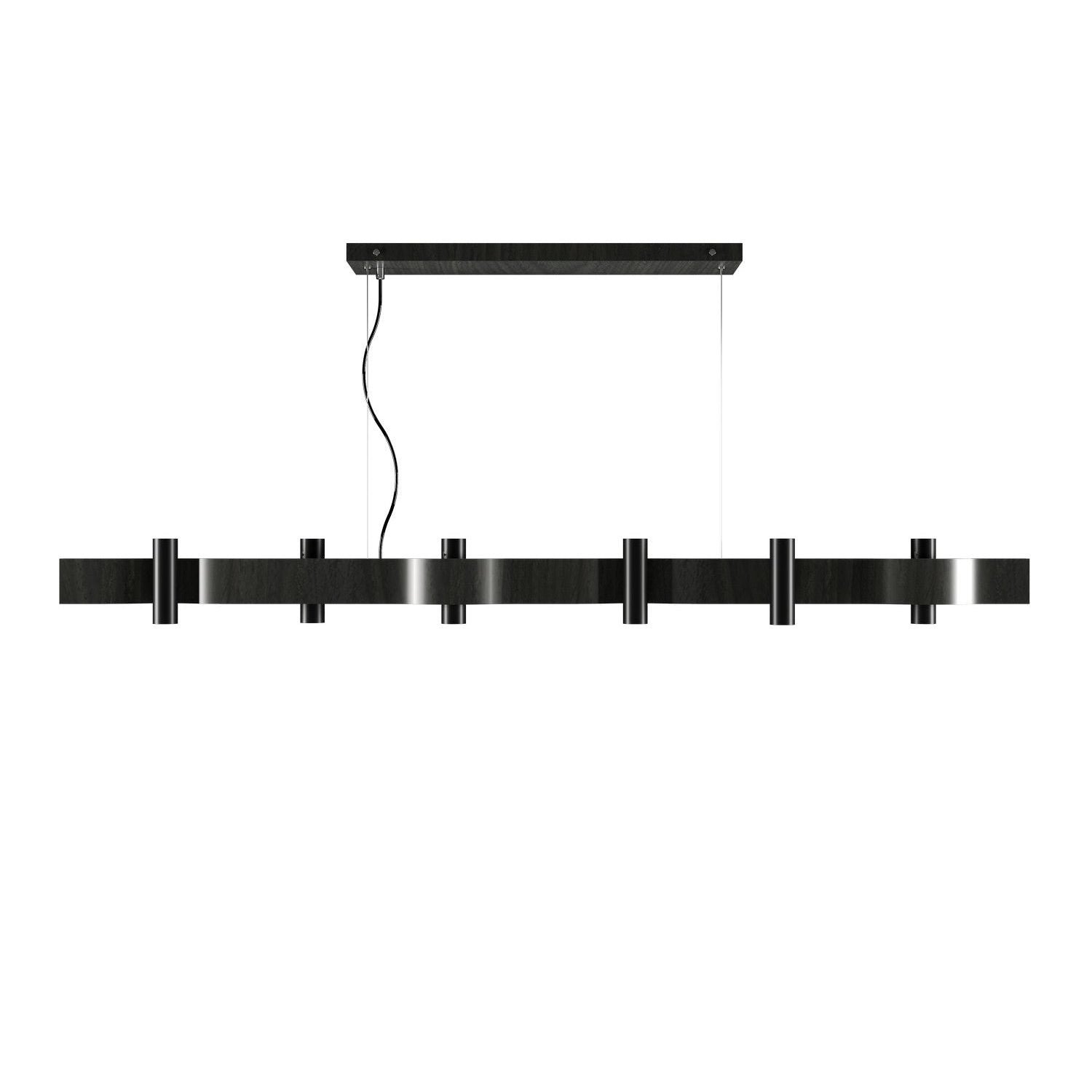 Accord Lighting - 1501.44 - 16 Light Pendant - Flow - Charcoal