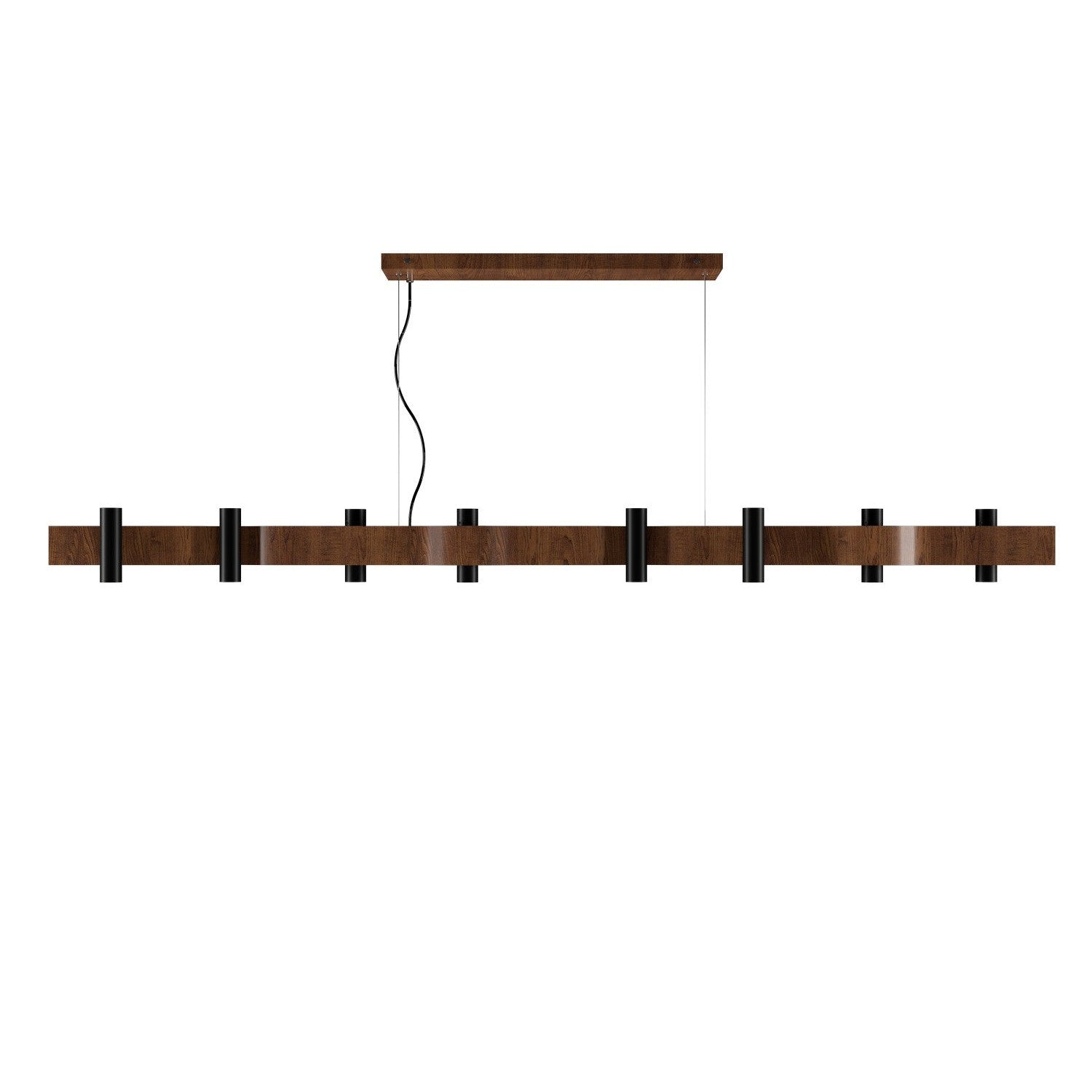 Accord Lighting - 1502.06 - One Light Pendant - Flow - Imbuia