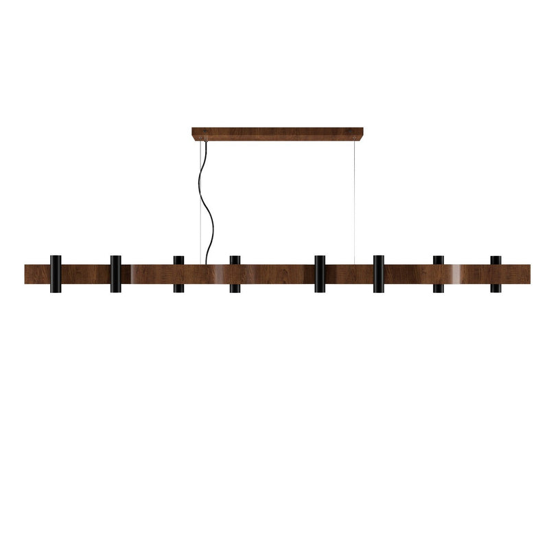 Accord Lighting - 1502.06 - One Light Pendant - Flow - Imbuia