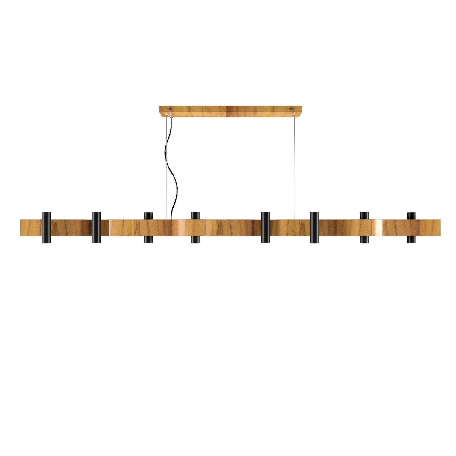 Accord Lighting - 1502.12 - One Light Pendant - Flow - Teak