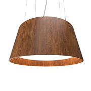 Accord Lighting - 255LED.06 - LED Pendant - Conical - Imbuia