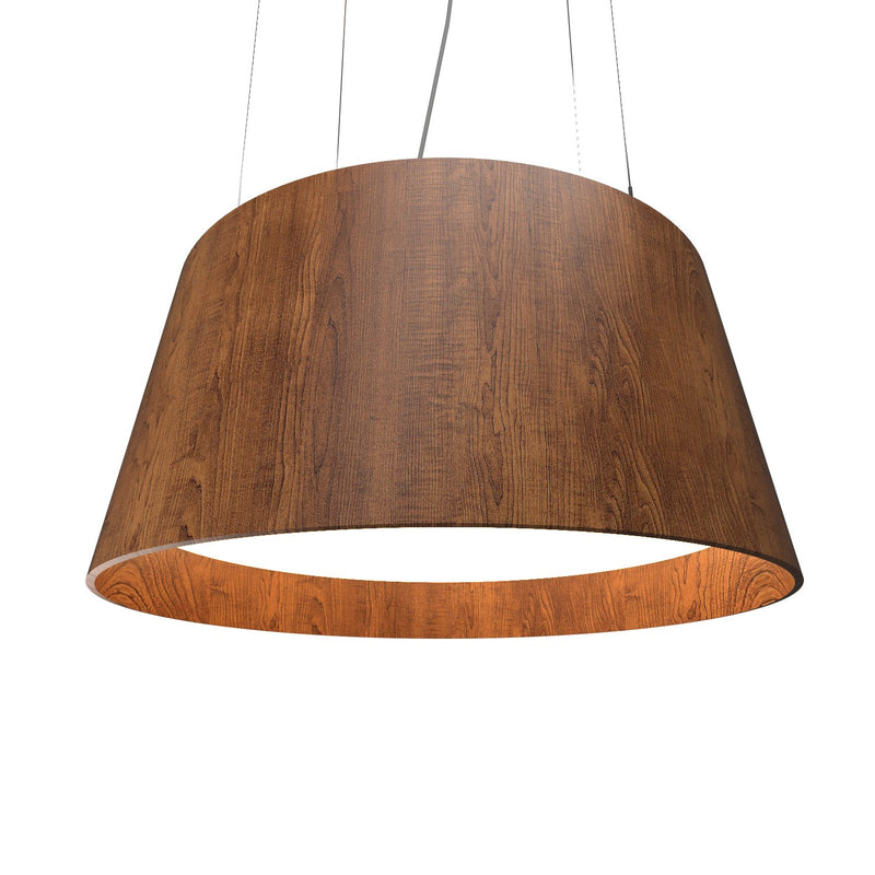 Accord Lighting - 258LED.06 - LED Pendant - Conical - Imbuia