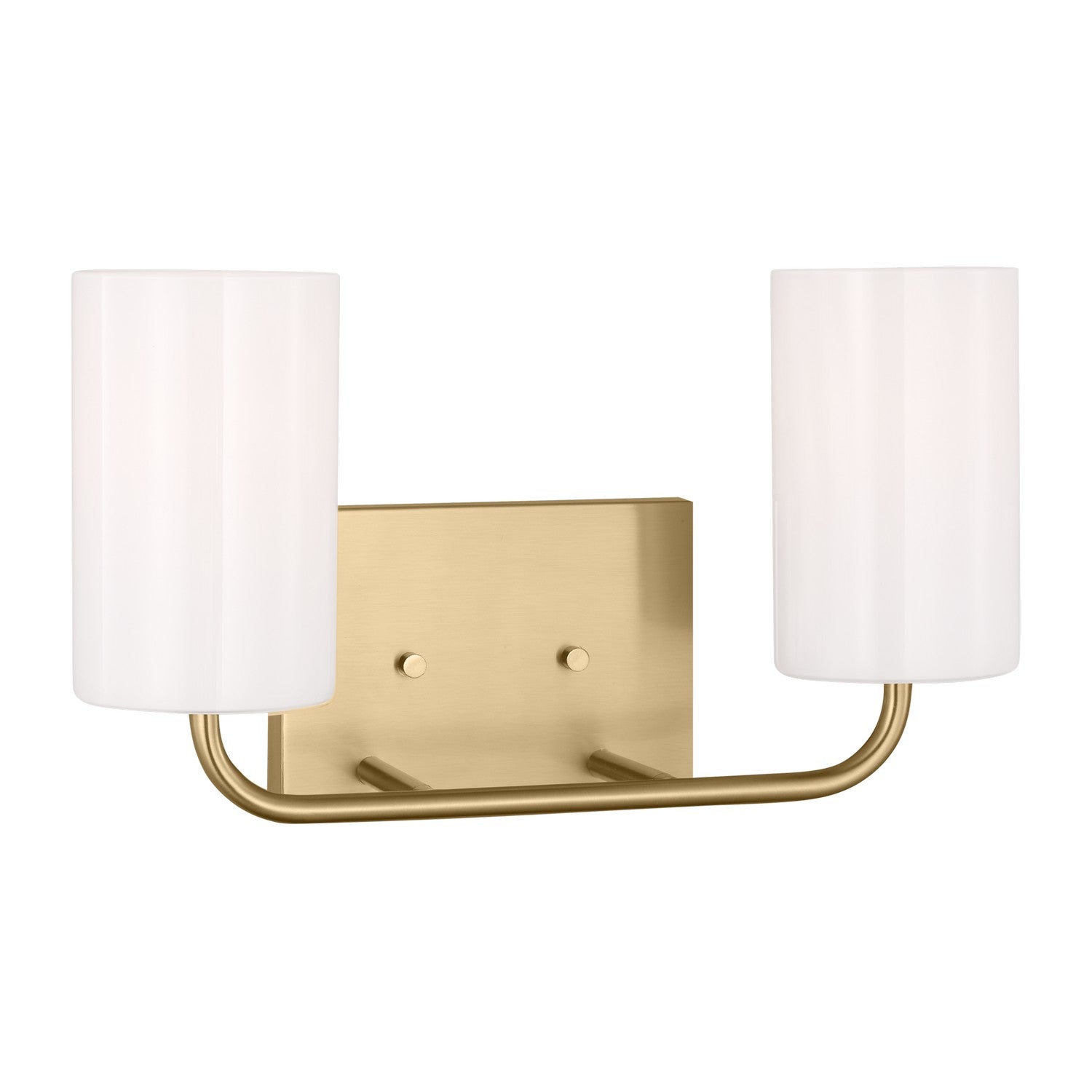 Generation Lighting - GLV1002SB - Two Light Vanity - Rhett - Satin Bronze