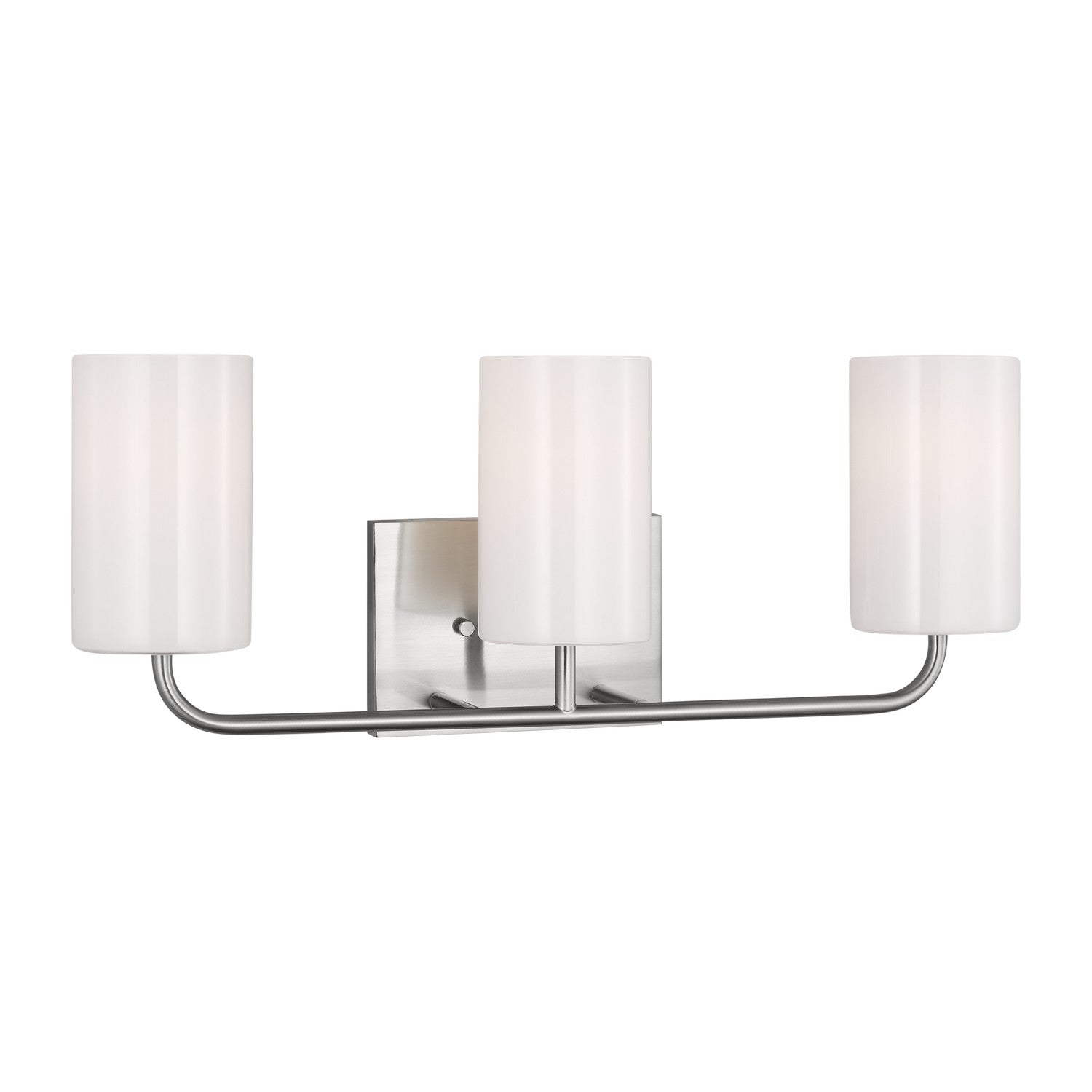 Generation Lighting - GLV1003BS - Three Light Vanity - Rhett - Brushed Steel