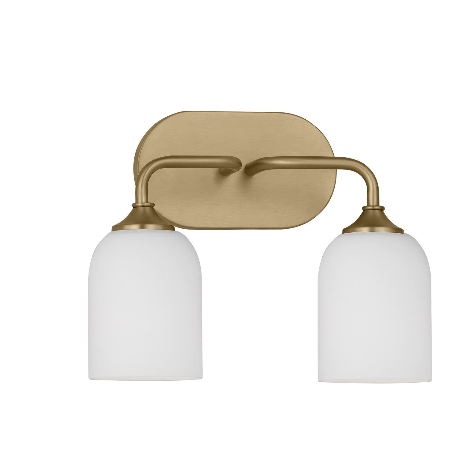 Generation Lighting - GLV1022SB - Two Light Vanity - Emile - Satin Bronze