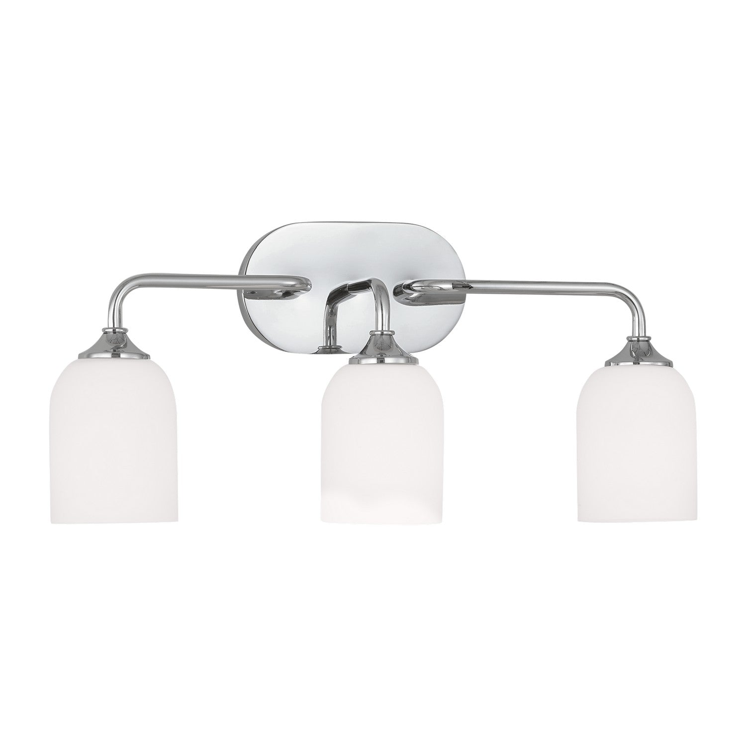 Generation Lighting - GLV1023CH - Three Light Vanity - Emile - Chrome
