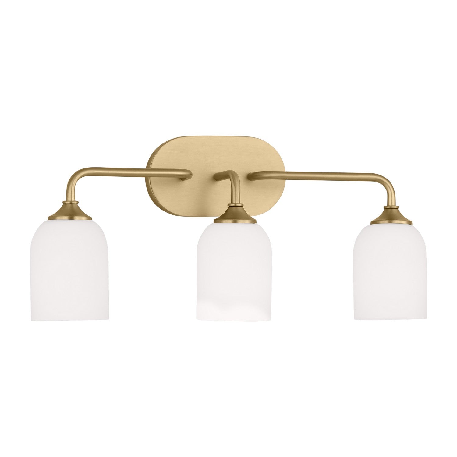 Generation Lighting - GLV1023SB - Three Light Vanity - Emile - Satin Bronze