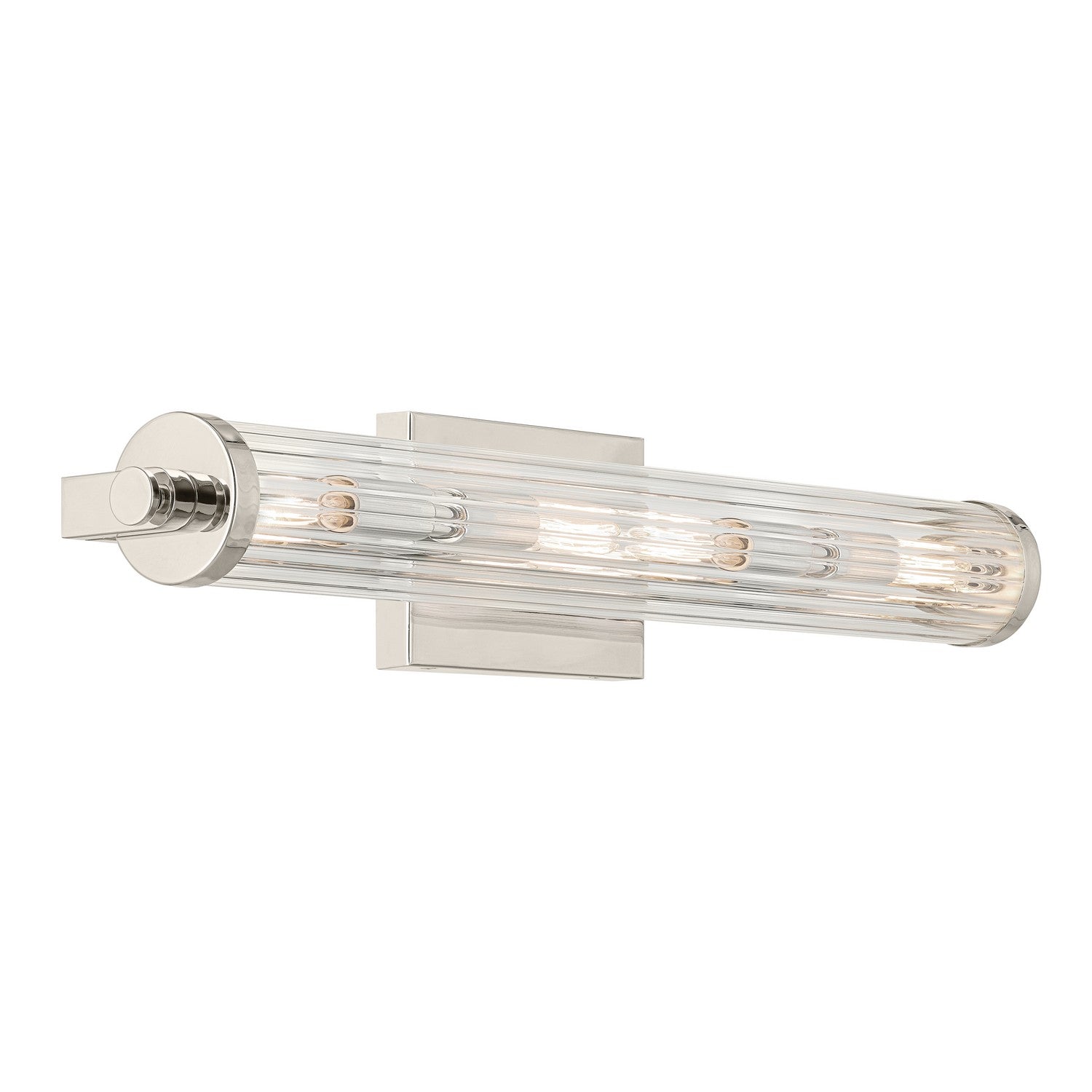 Kichler - 45649PN - Four Light Linear Bath - Azores - Polished Nickel