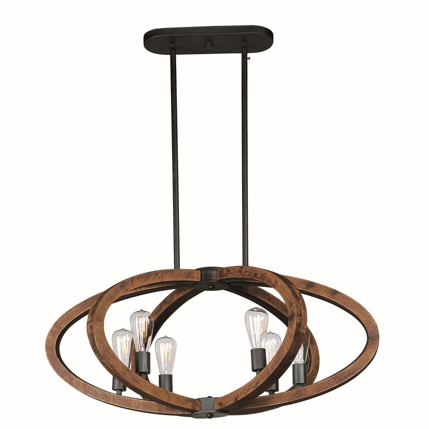 Maxim - 20915APAR/BUL - LED Pendant - Bodega Bay - Anthracite