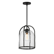Maxim - 30194CDBK - One Light Outdoor Pendant - Foundry - Black