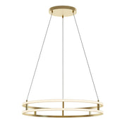 AFX Lighting - GEMP32LAJUDGD - LED Pendant - Gemini - Gold