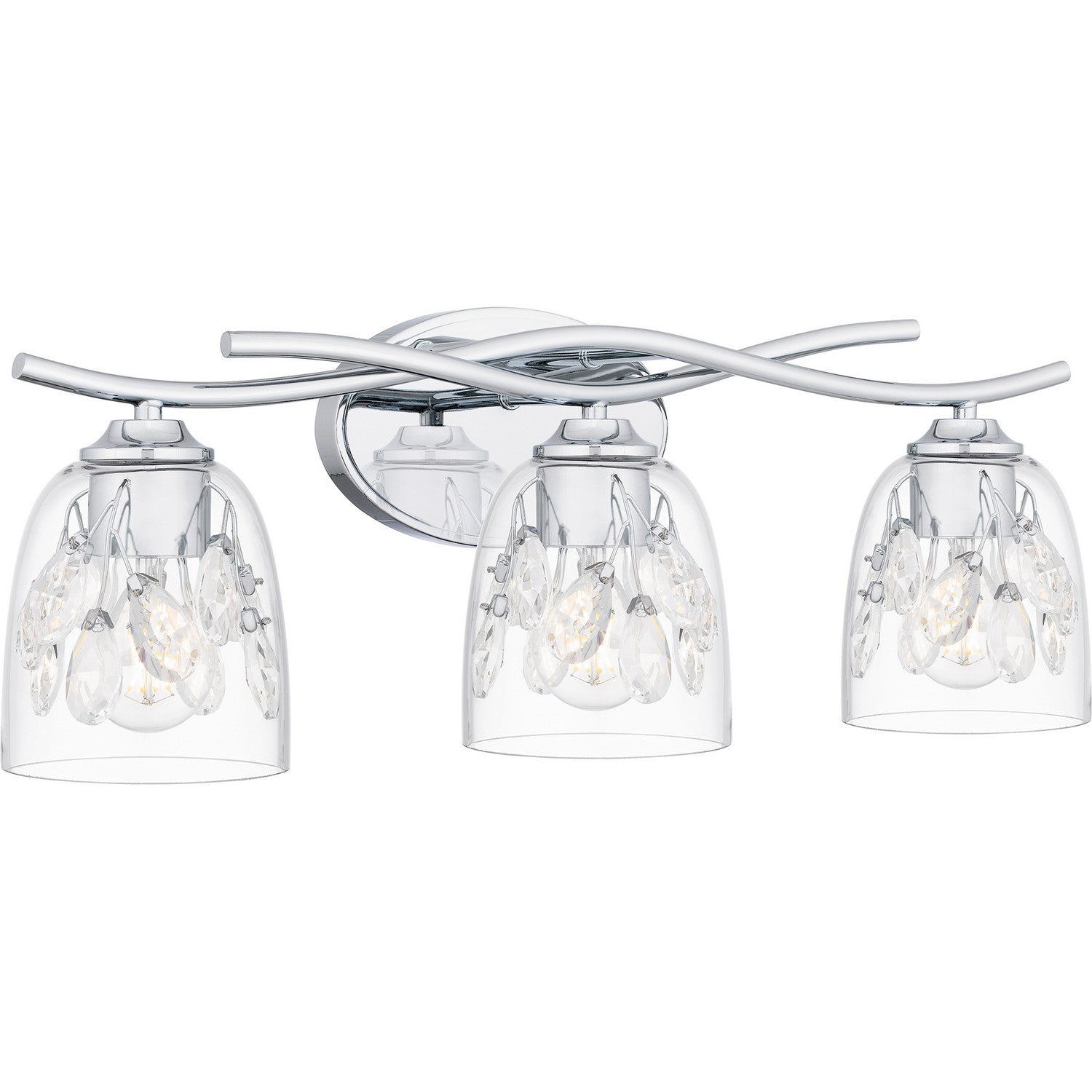 Quoizel - ALE8624C - Three Light Bath - Ansley - Polished Chrome