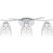 Quoizel - ALE8624C - Three Light Bath - Ansley - Polished Chrome