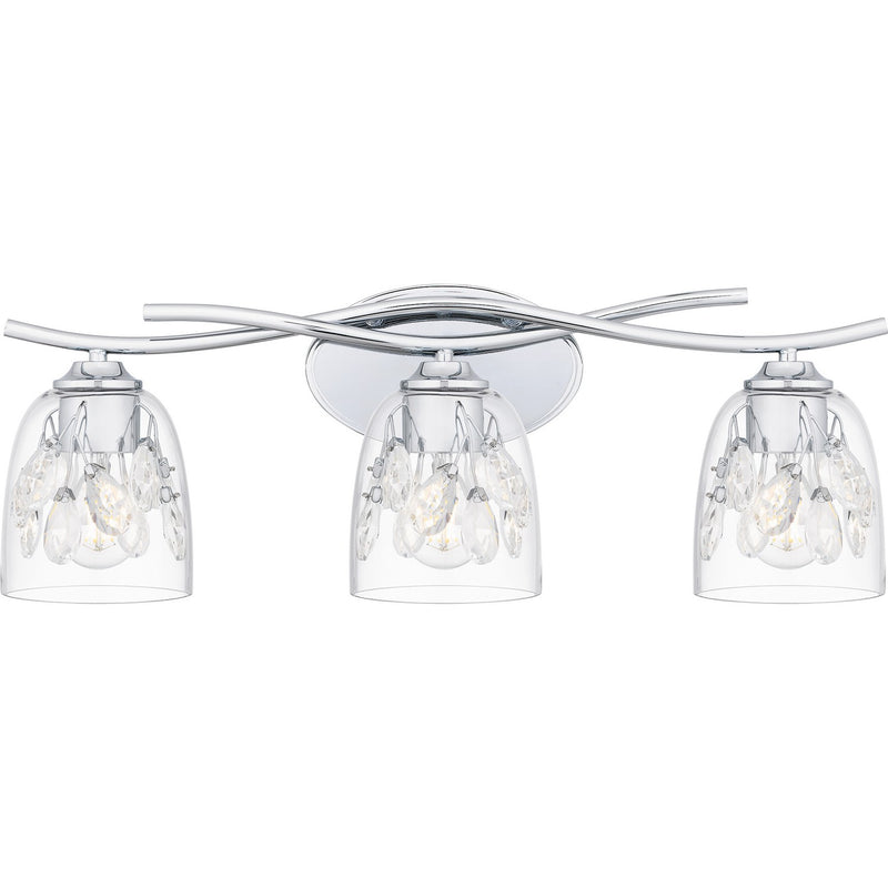Quoizel - ALE8624C - Three Light Bath - Ansley - Polished Chrome