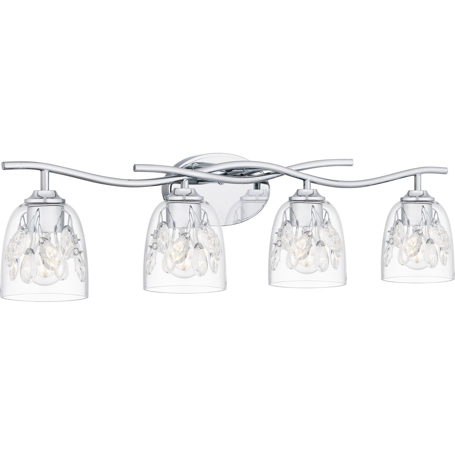 Quoizel - ALE8633C - Four Light Bath - Ansley - Polished Chrome