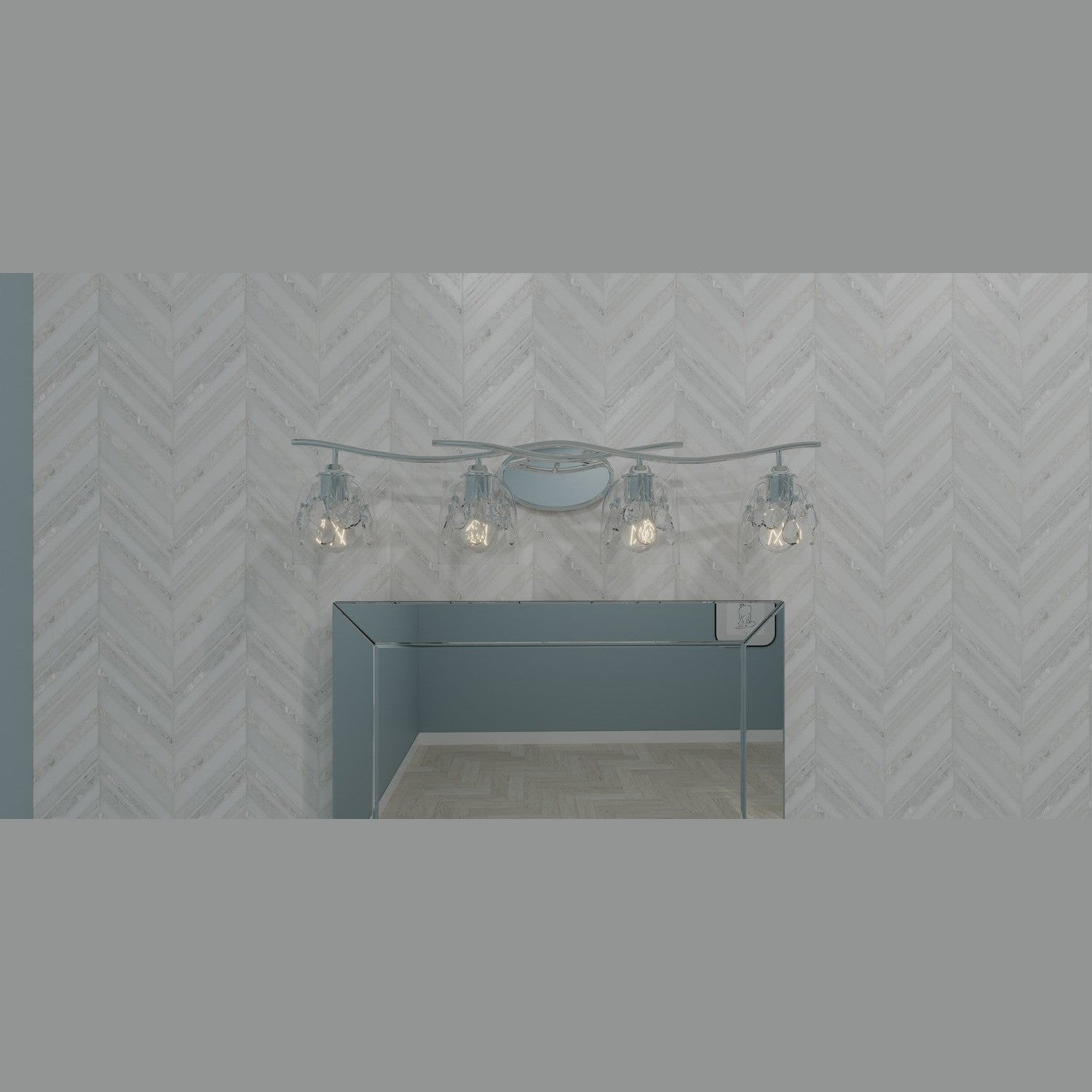 Quoizel - ALE8633C - Four Light Bath - Ansley - Polished Chrome