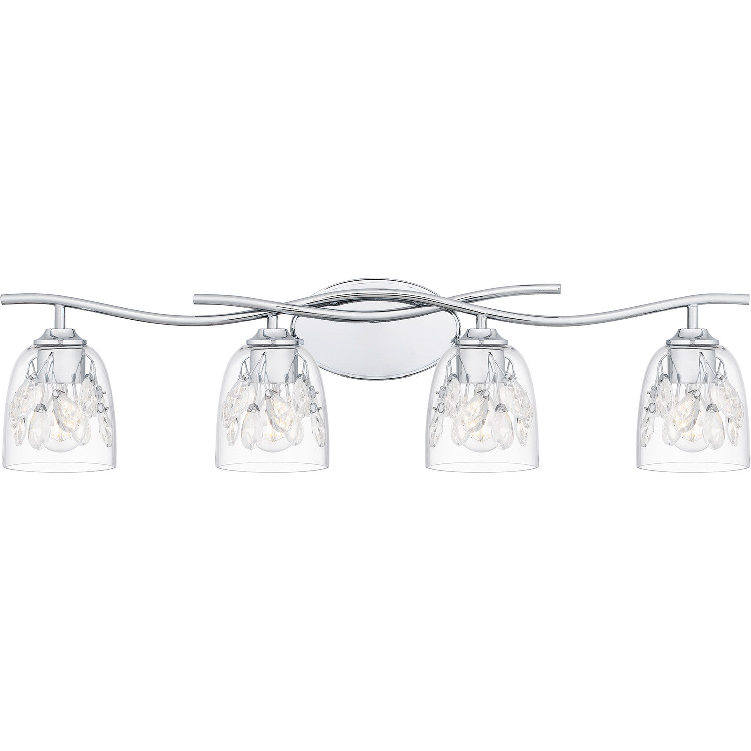 Quoizel - ALE8633C - Four Light Bath - Ansley - Polished Chrome