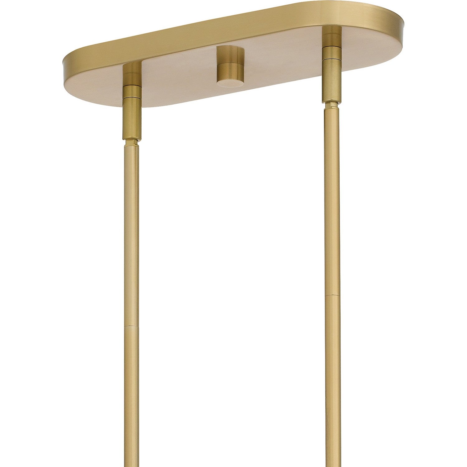 Quoizel - APE542AB - Five Light Linear Chandelier - Apelle - Aged Brass