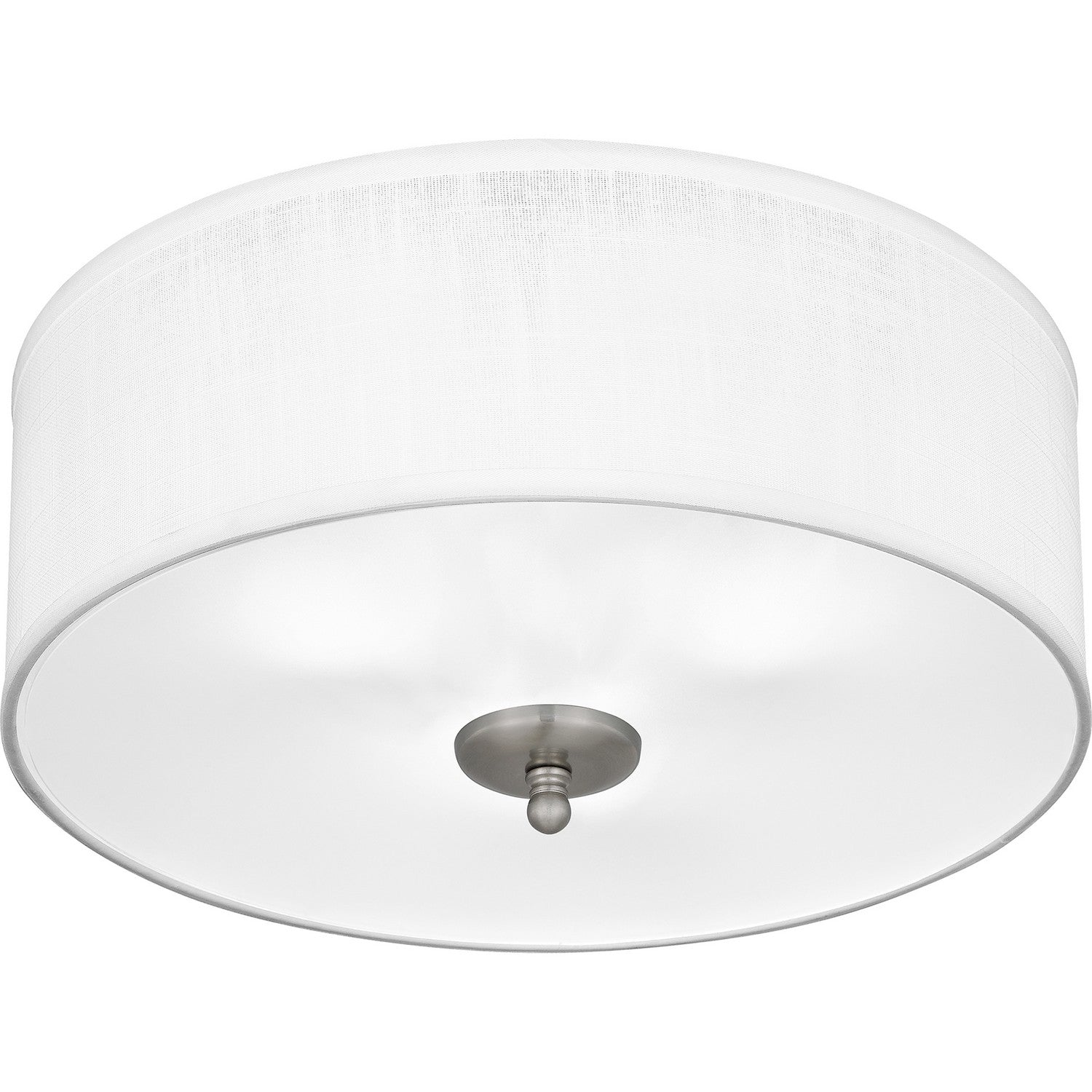 Quoizel - BLA1616BN - Three Light Flush Mount - Blanche - Brushed Nickel