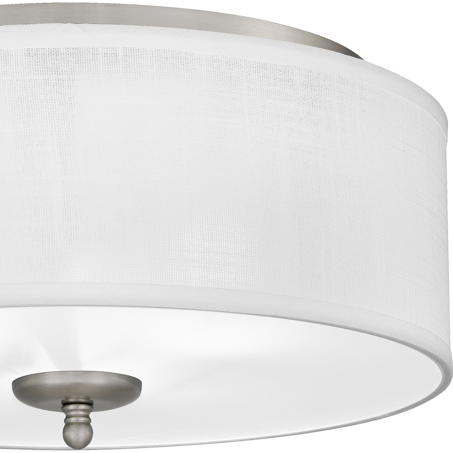 Quoizel - BLA1616BN - Three Light Flush Mount - Blanche - Brushed Nickel