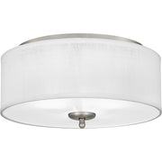 Quoizel - BLA1616BN - Three Light Flush Mount - Blanche - Brushed Nickel