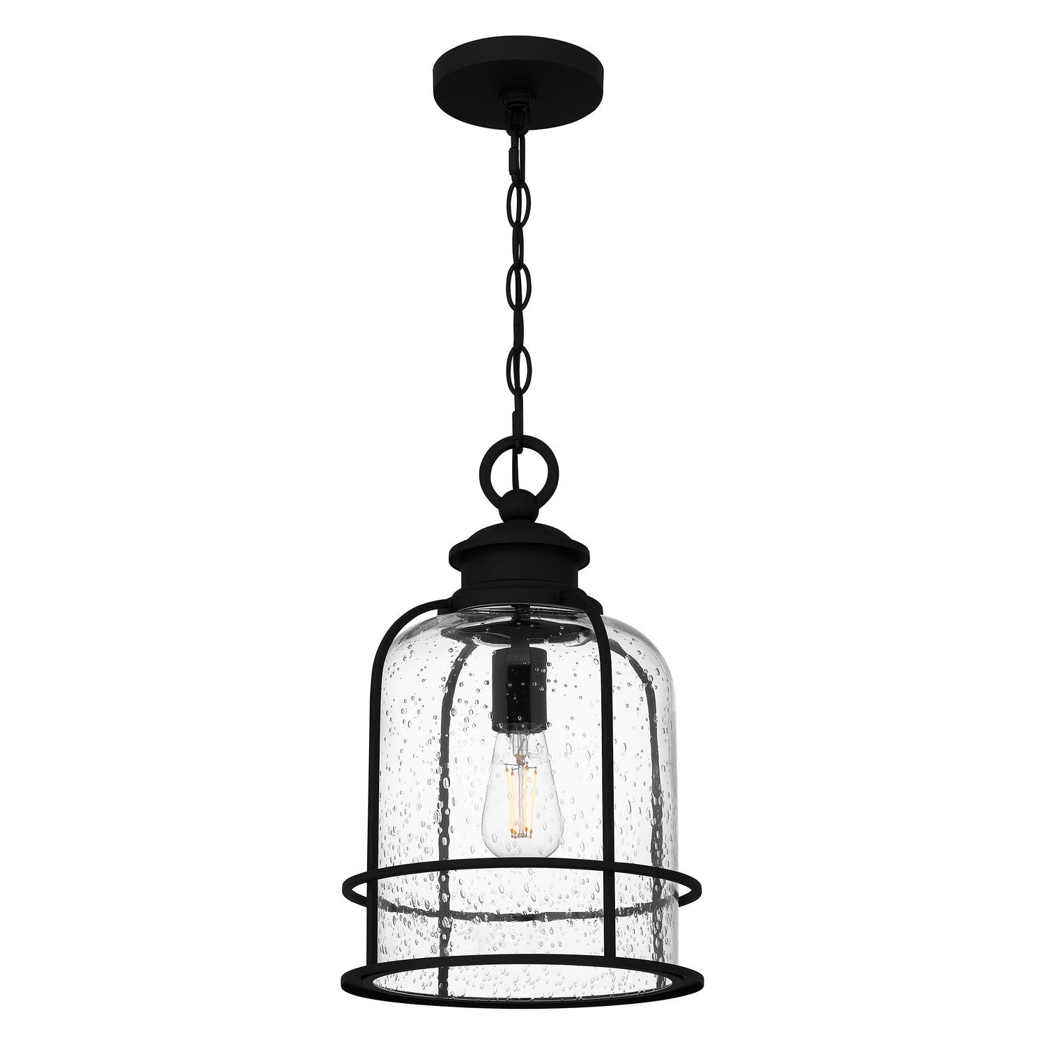 Quoizel - BWE1510EK - One Light Mini Pendant - Bowles - Earth Black