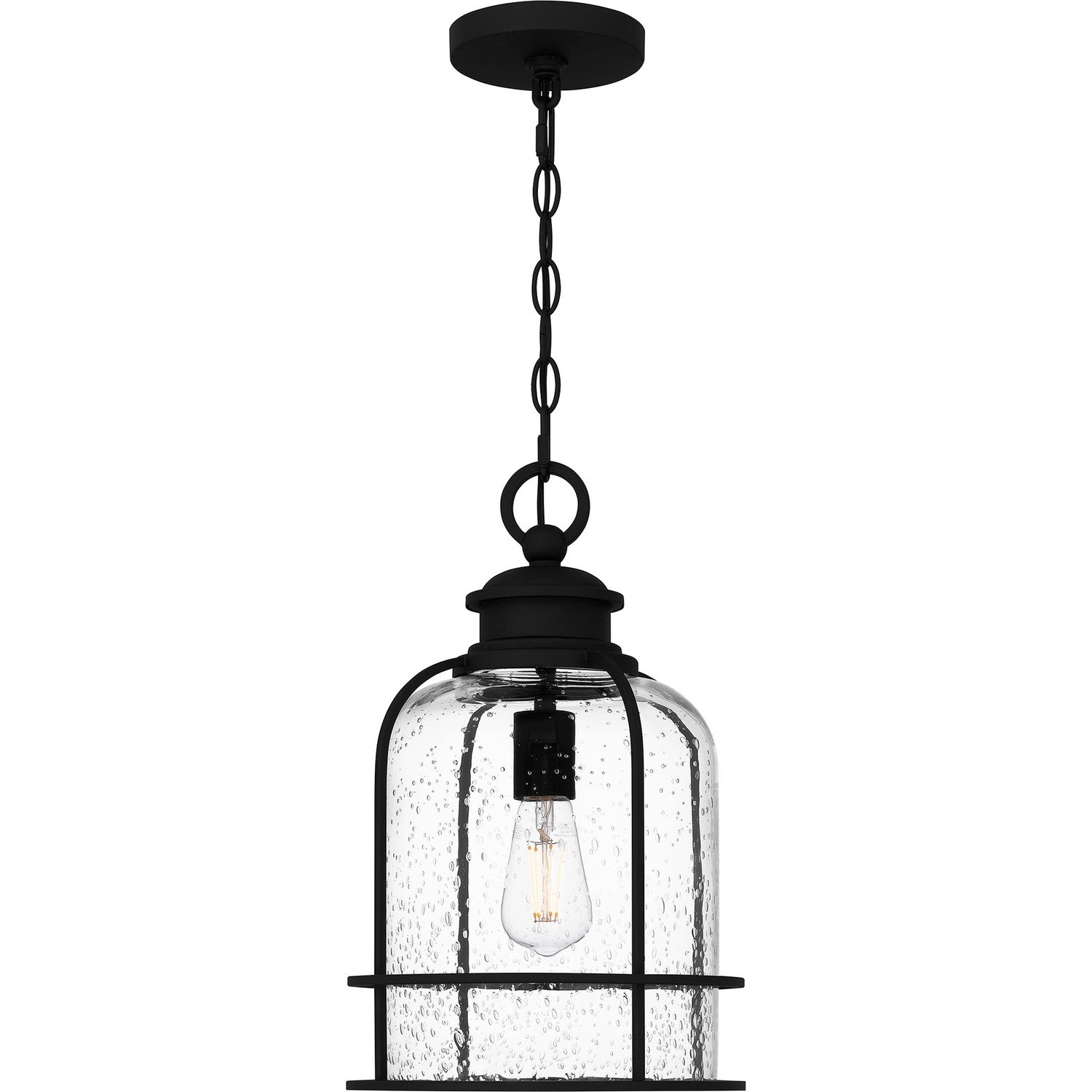 Quoizel - BWE1510EK - One Light Mini Pendant - Bowles - Earth Black