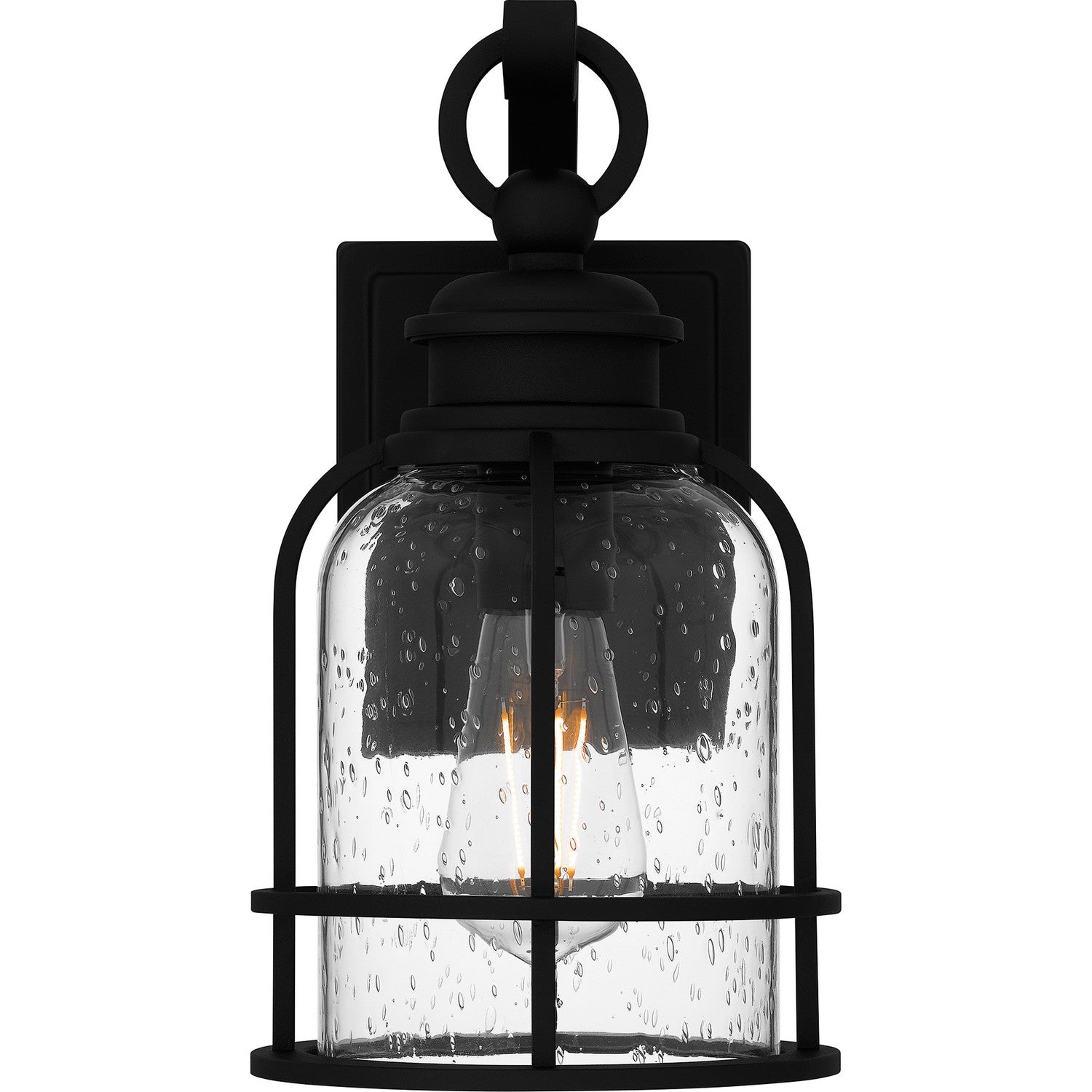 Quoizel - BWE8406EK - One Light Outdoor Wall Mount - Bowles - Earth Black