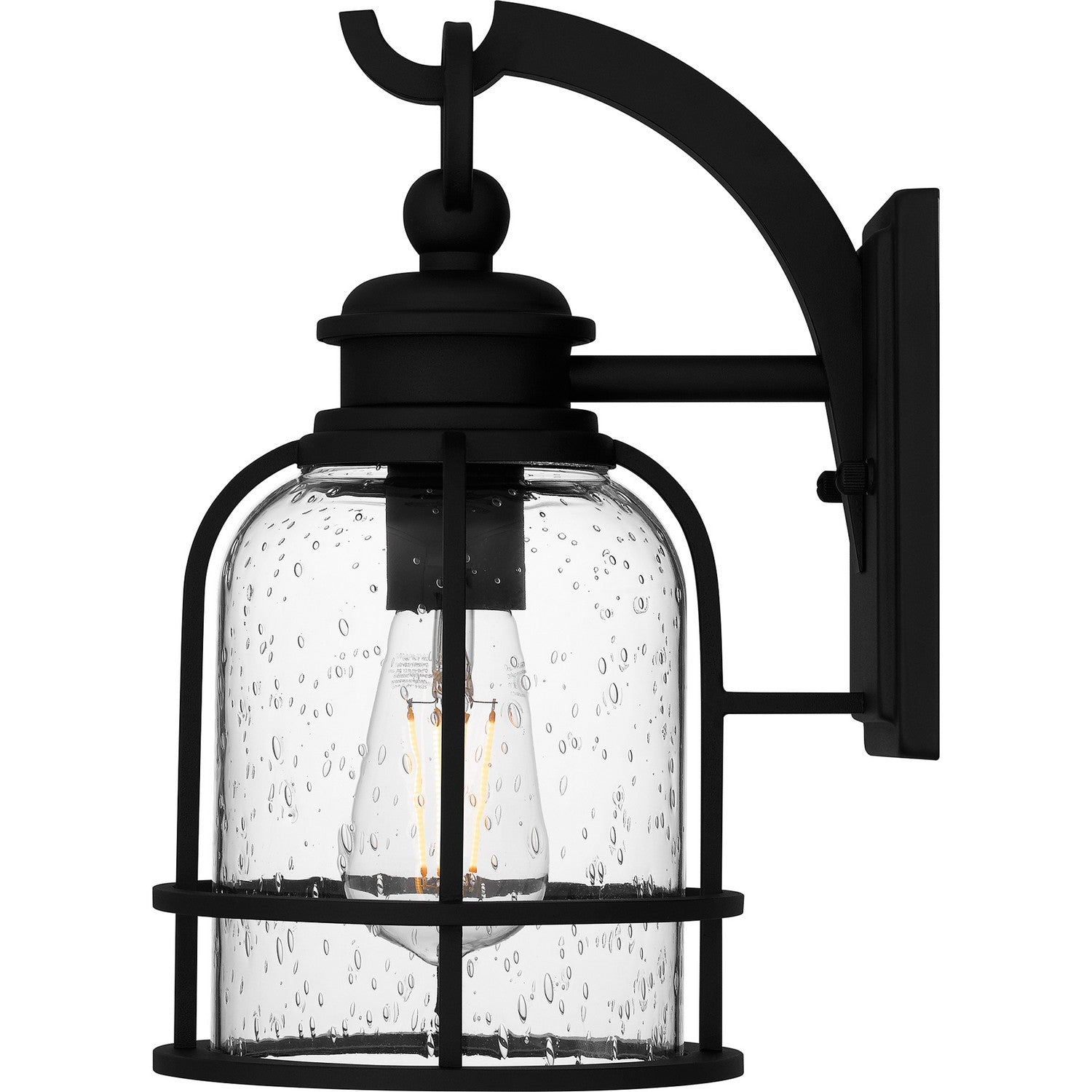 Quoizel - BWE8406EK - One Light Outdoor Wall Mount - Bowles - Earth Black