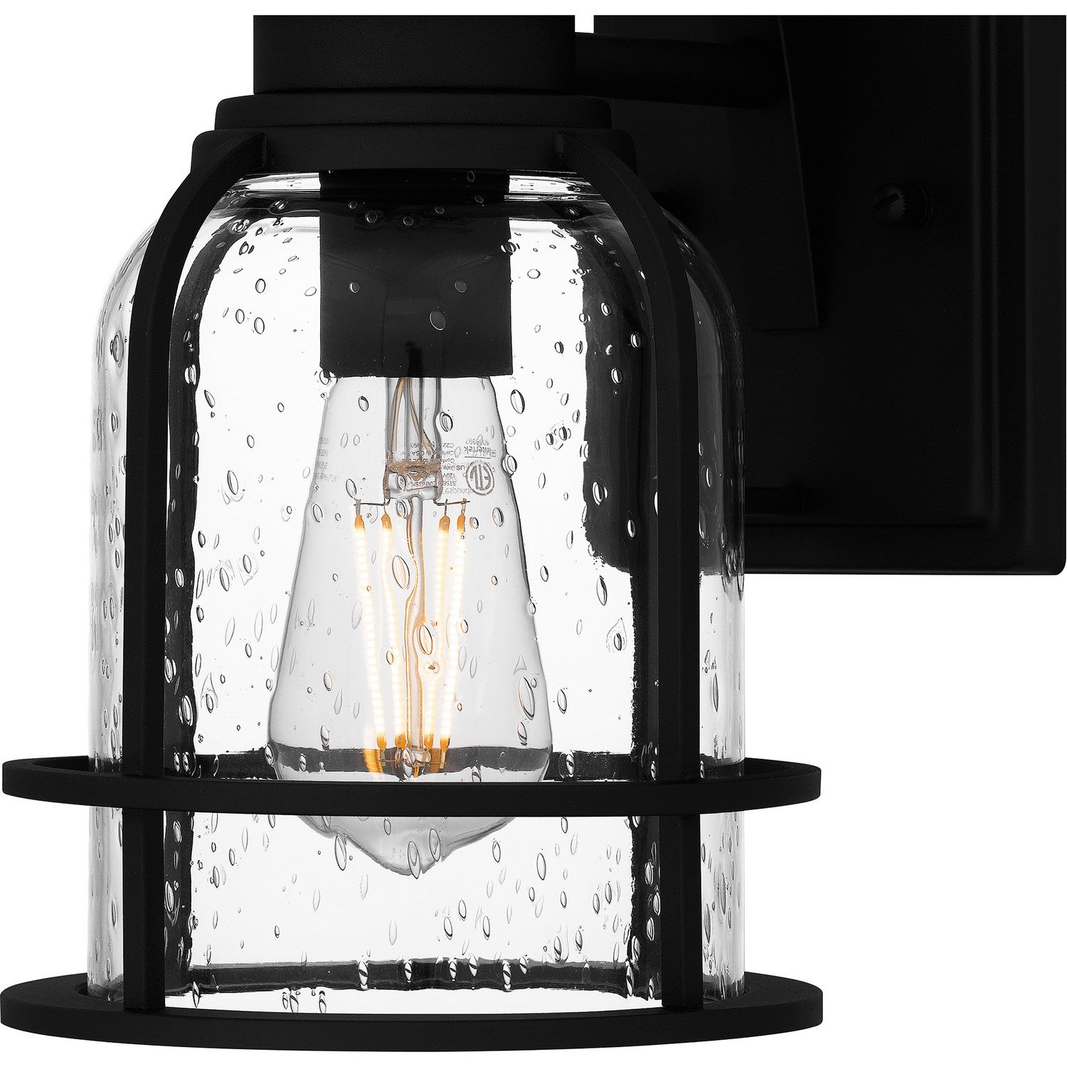 Quoizel - BWE8406EK - One Light Outdoor Wall Mount - Bowles - Earth Black