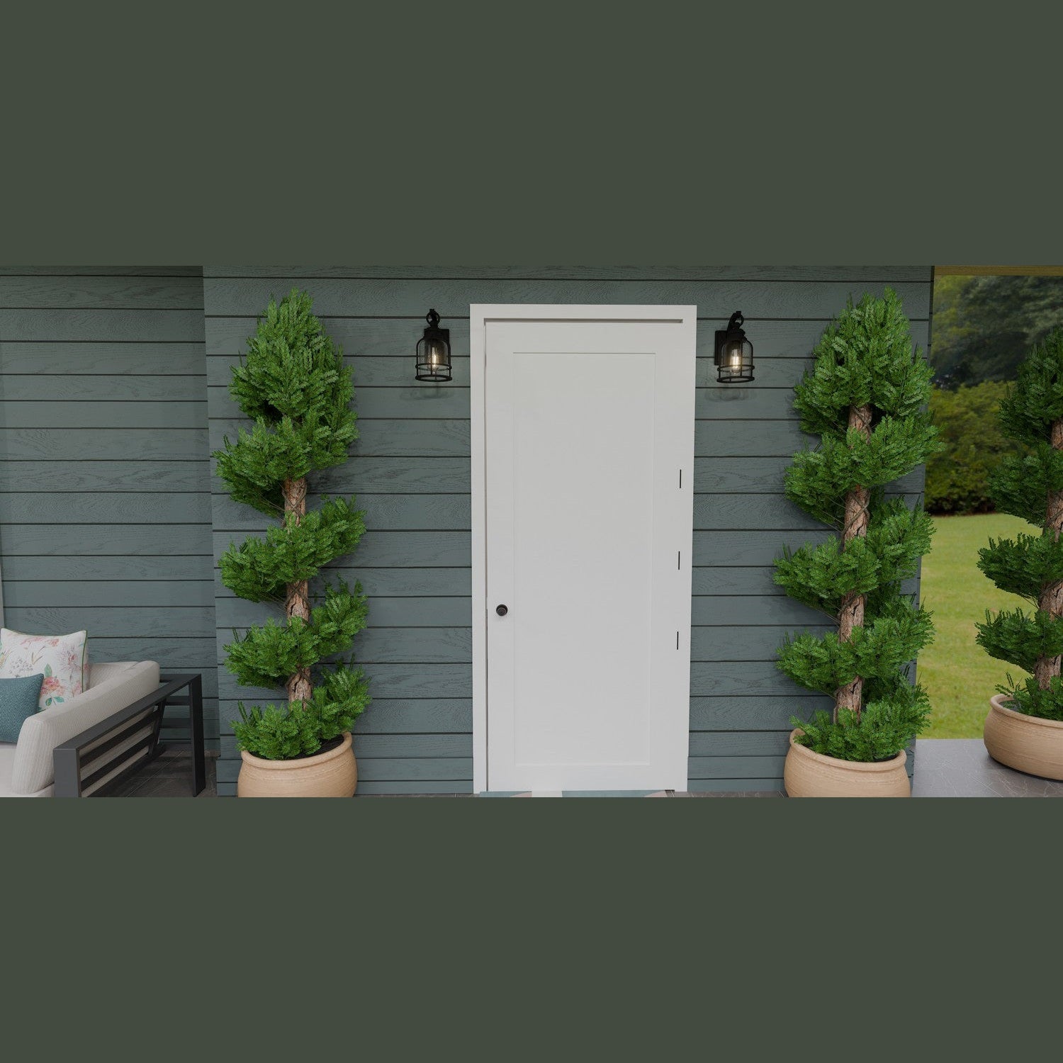 Quoizel - BWE8406EK - One Light Outdoor Wall Mount - Bowles - Earth Black