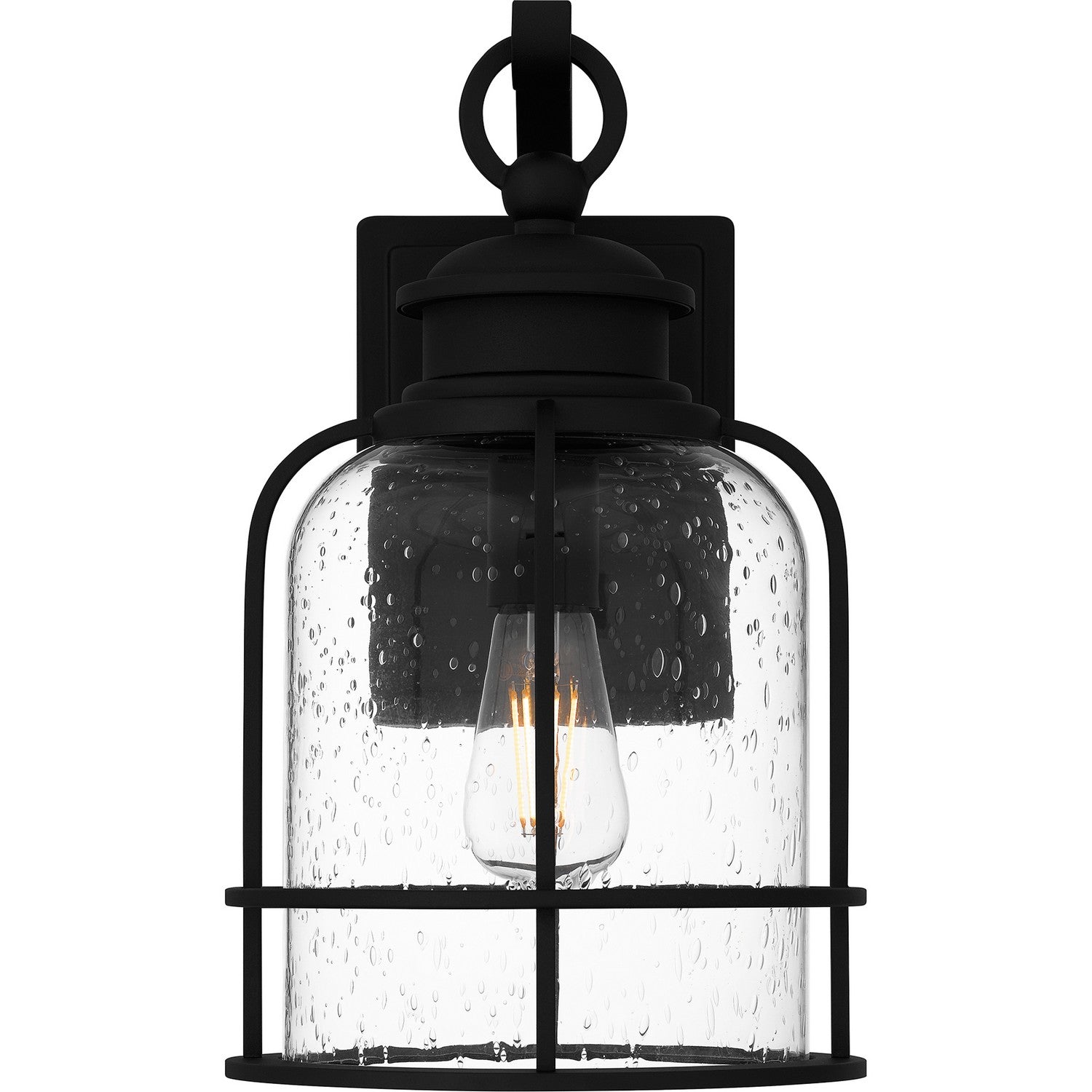 Quoizel - BWE8408EK - One Light Outdoor Wall Mount - Bowles - Earth Black