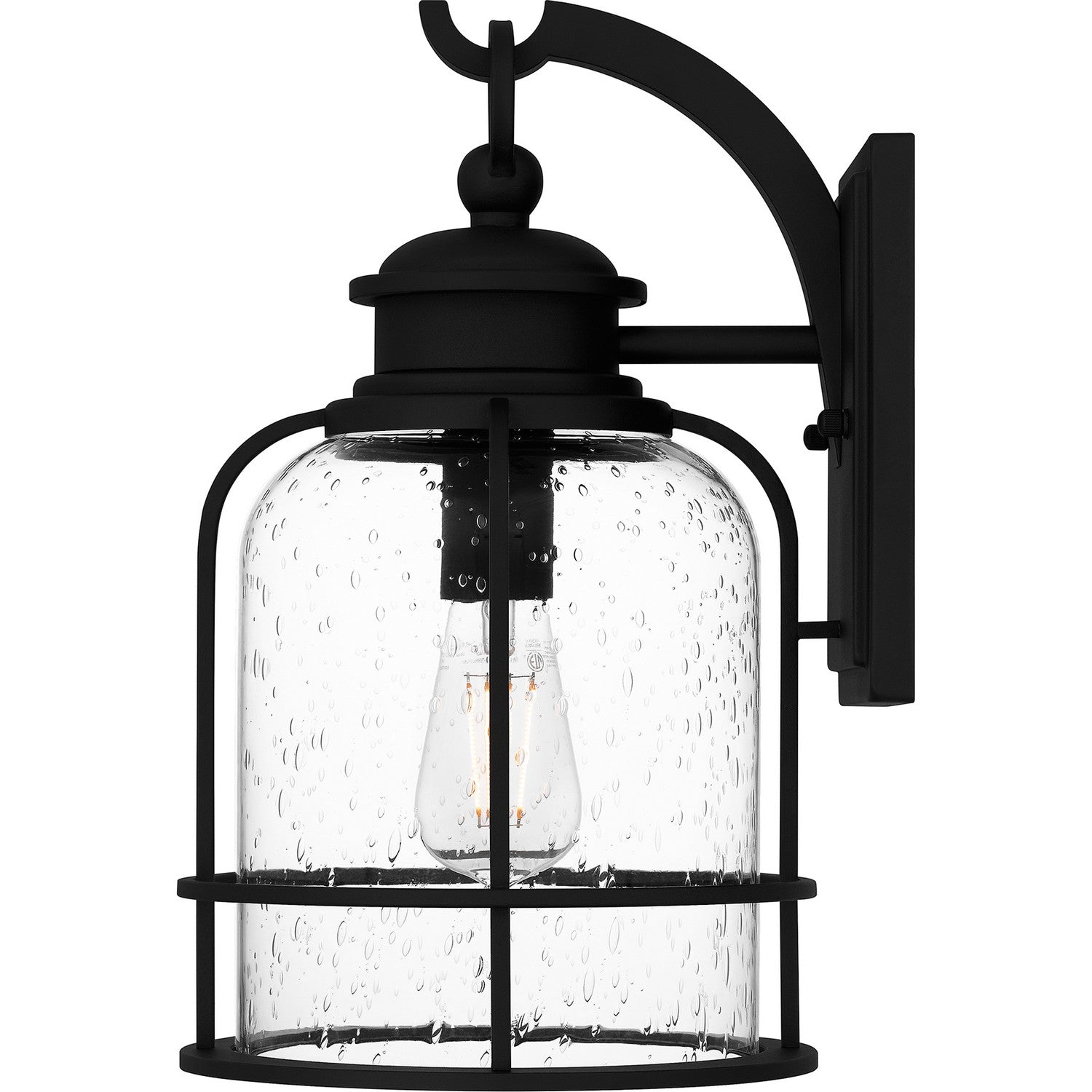 Quoizel - BWE8408EK - One Light Outdoor Wall Mount - Bowles - Earth Black