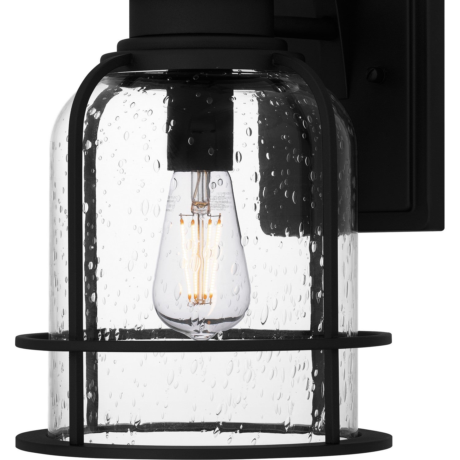 Quoizel - BWE8408EK - One Light Outdoor Wall Mount - Bowles - Earth Black