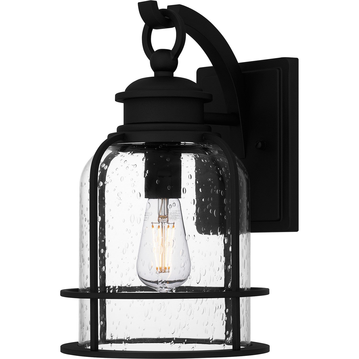 Quoizel - BWE8408EK - One Light Outdoor Wall Mount - Bowles - Earth Black