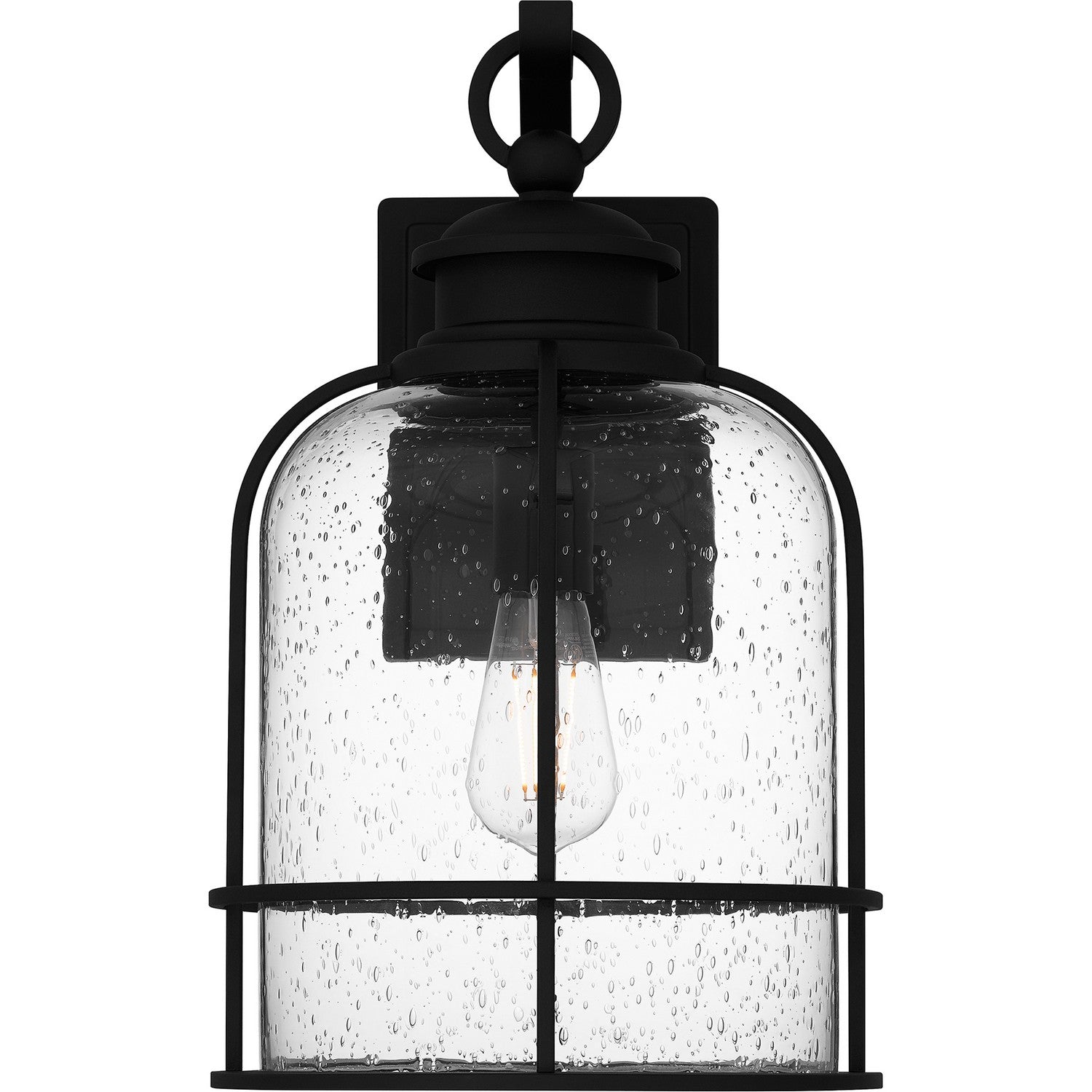 Quoizel - BWE8410EK - One Light Outdoor Wall Mount - Bowles - Earth Black