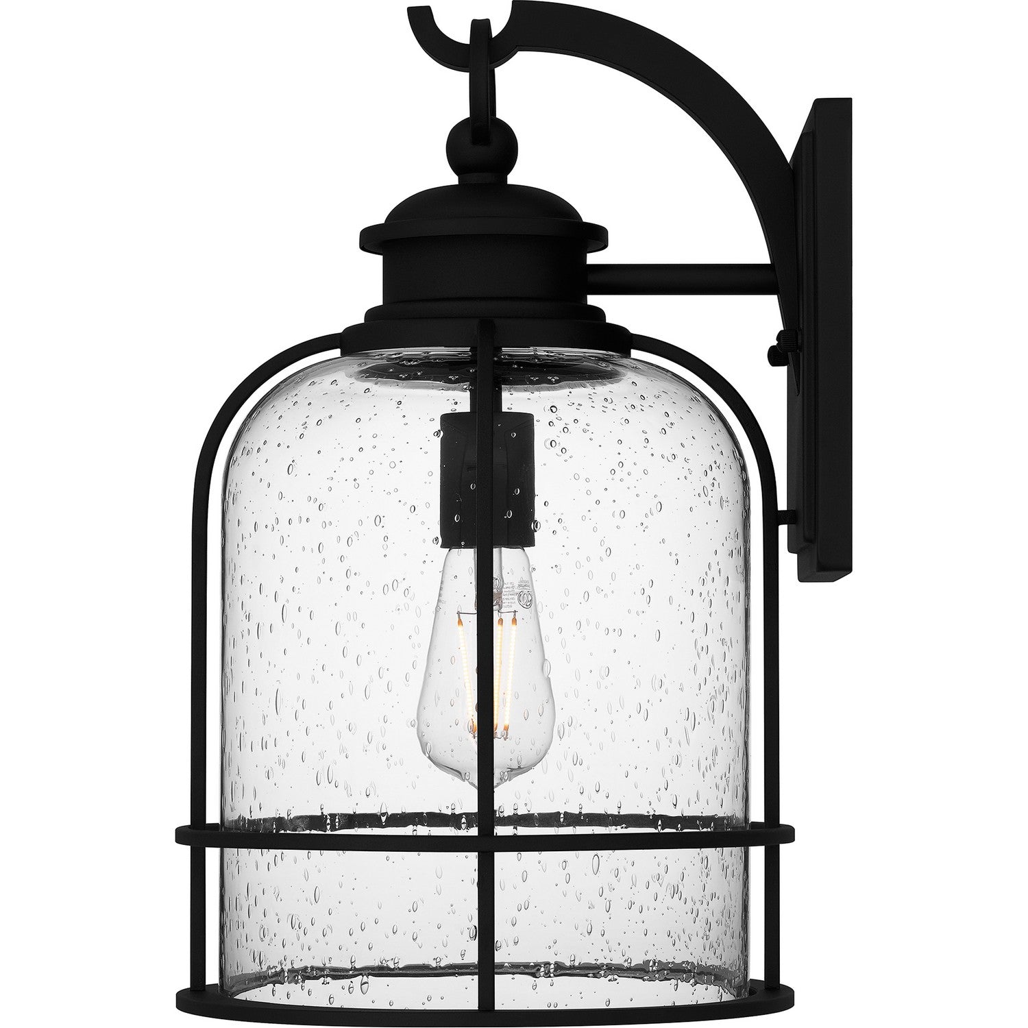 Quoizel - BWE8410EK - One Light Outdoor Wall Mount - Bowles - Earth Black
