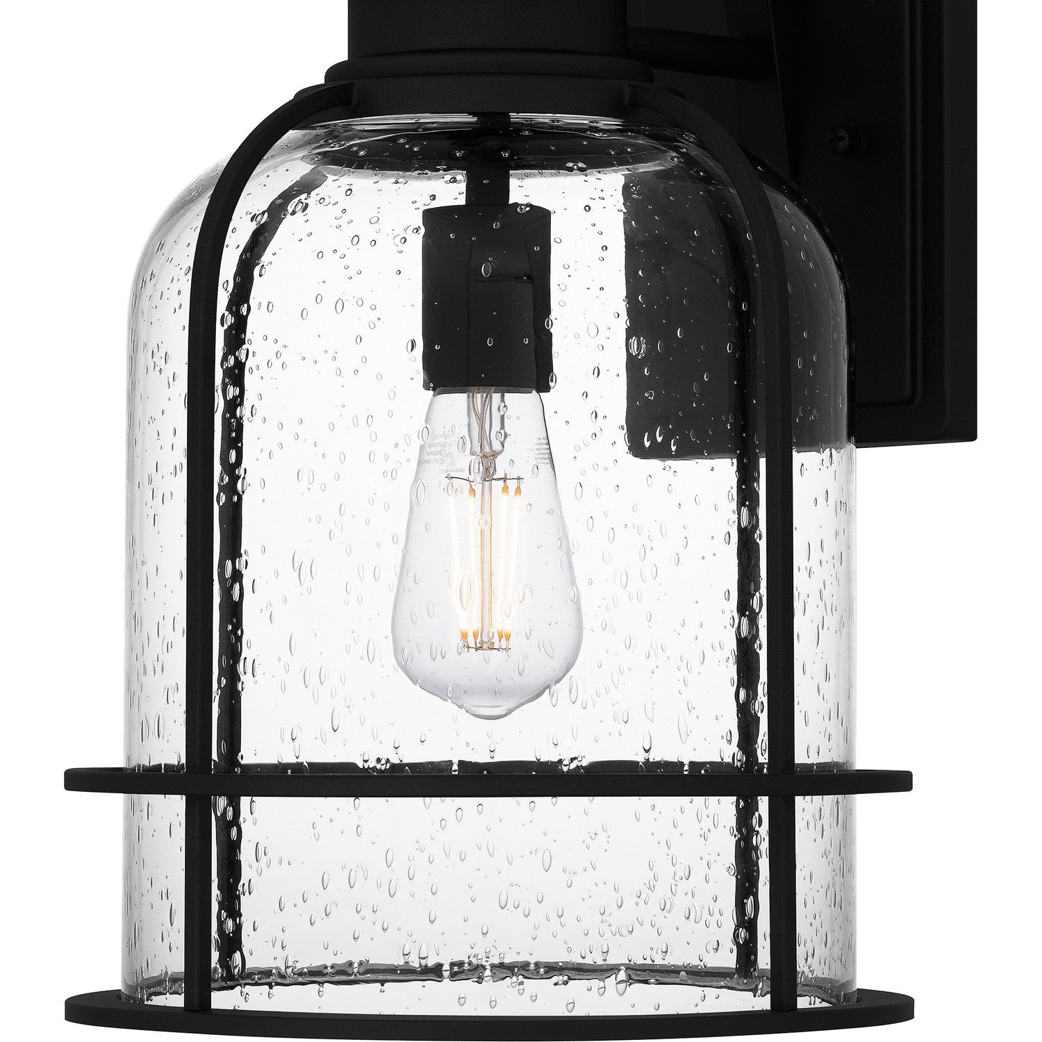 Quoizel - BWE8410EK - One Light Outdoor Wall Mount - Bowles - Earth Black