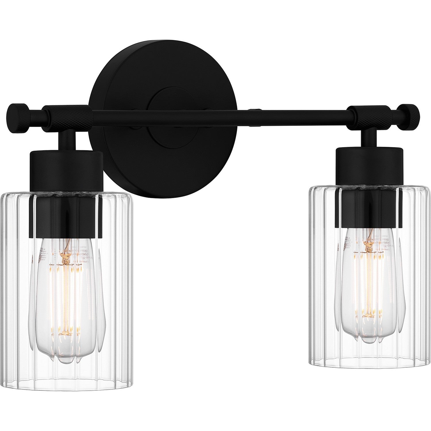 Quoizel - CAP8615MBK - Two Light Bath - Caputo - Matte Black