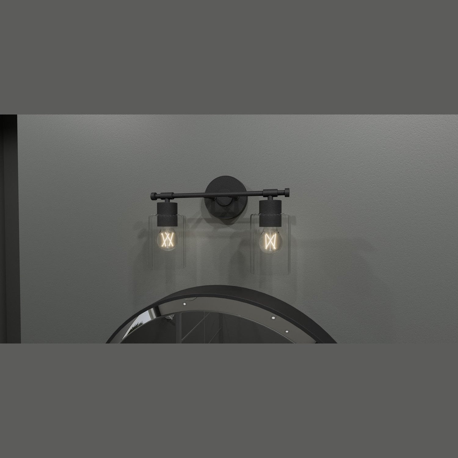 Quoizel - CAP8615MBK - Two Light Bath - Caputo - Matte Black