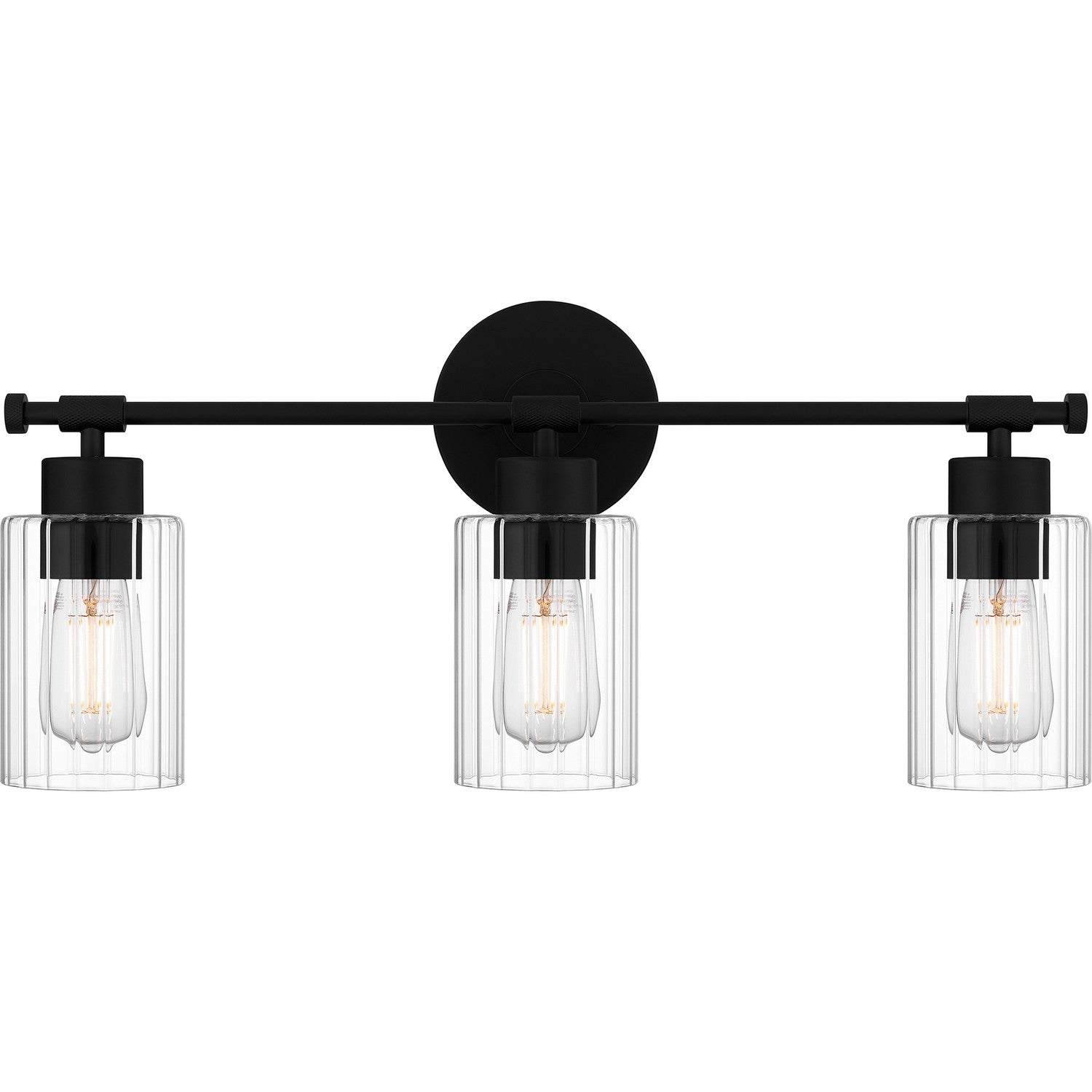 Quoizel - CAP8623MBK - Three Light Bath - Caputo - Matte Black