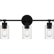 Quoizel - CAP8623MBK - Three Light Bath - Caputo - Matte Black