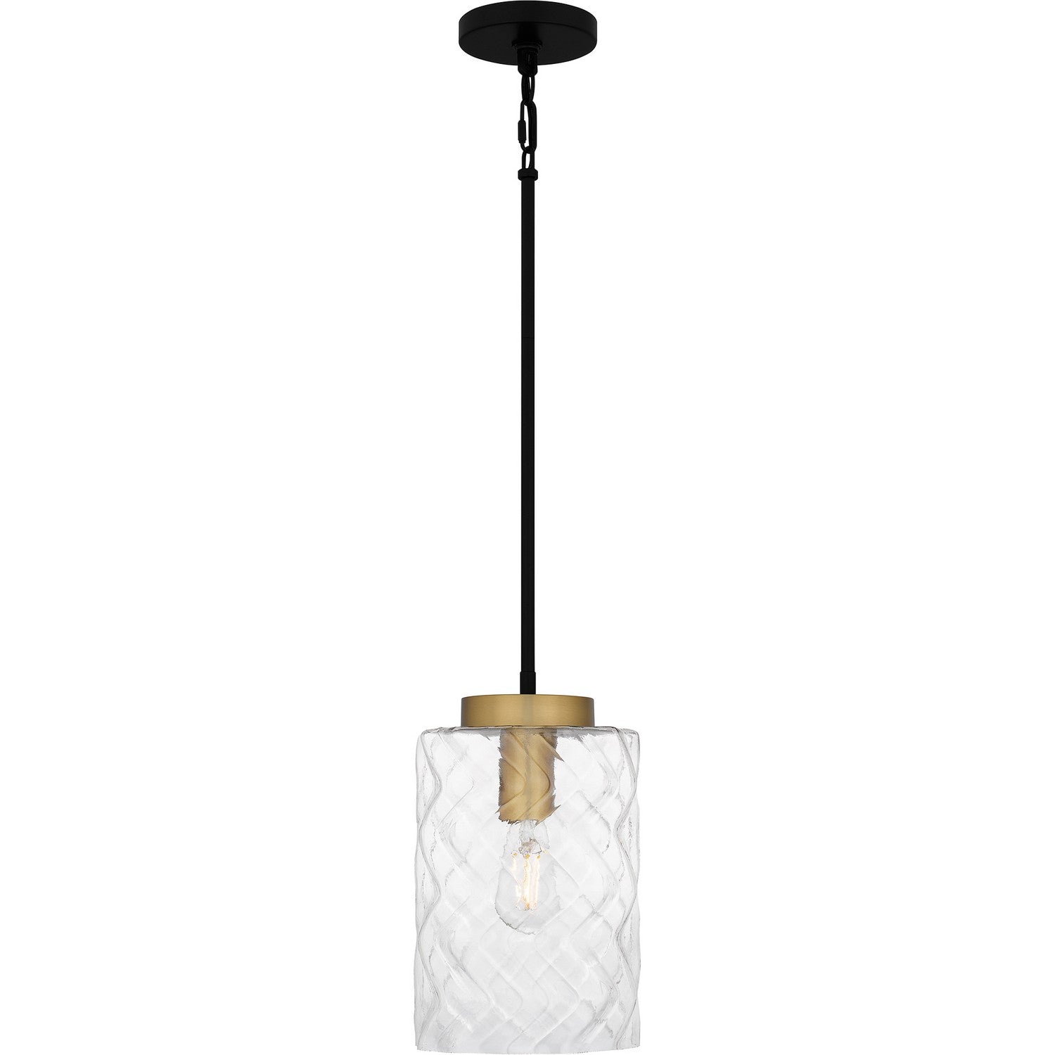 Quoizel - CAY1508MBK - One Light Mini Pendant - Carly - Matte Black