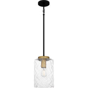 Quoizel - CAY1508MBK - One Light Mini Pendant - Carly - Matte Black