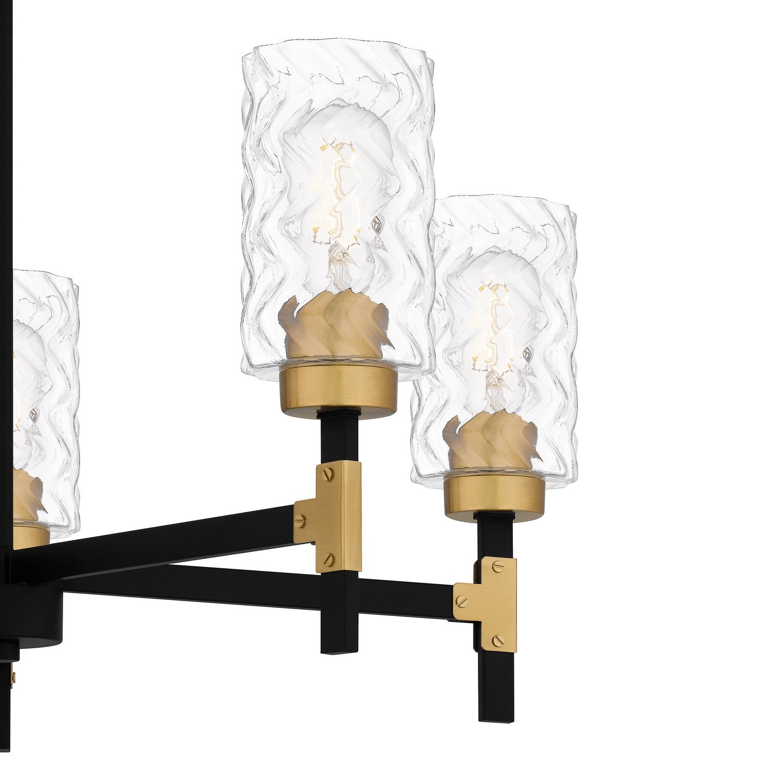 Quoizel - CAY5028MBK - Five Light Chandelier - Carly - Matte Black